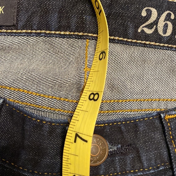 J Crew Matchstick dark wash jeans size 26 - Picture 8 of 9